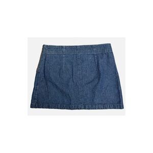 BDG 100% Cotton Denim Mini Skirt Women’s 29 Classic Retro Jean Zip-Up Clean Girl